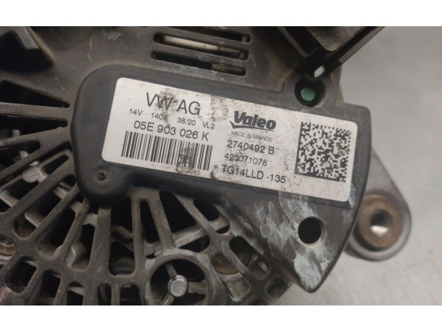 Генератор 05E903026K, 2740492B   Skoda Scala      