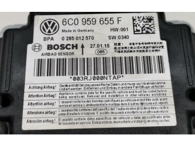 Блок подушек безопасности 6C0959655F   Skoda 