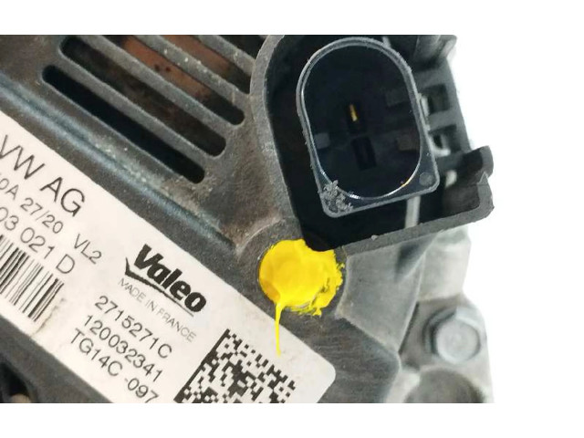 Генератор 04L903021D, TG14C097   Audi Q3 F3