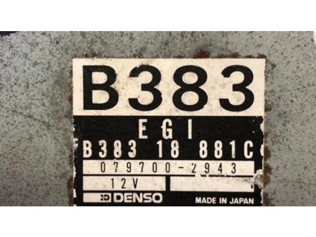 Řídící jednotka B38318881C   Mazda 323 1990
