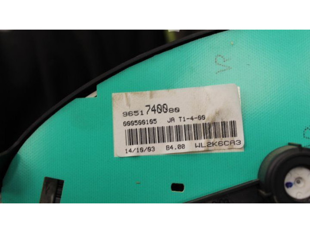 Přístrojová deska  Citroen Berlingo 2003 9651740080  