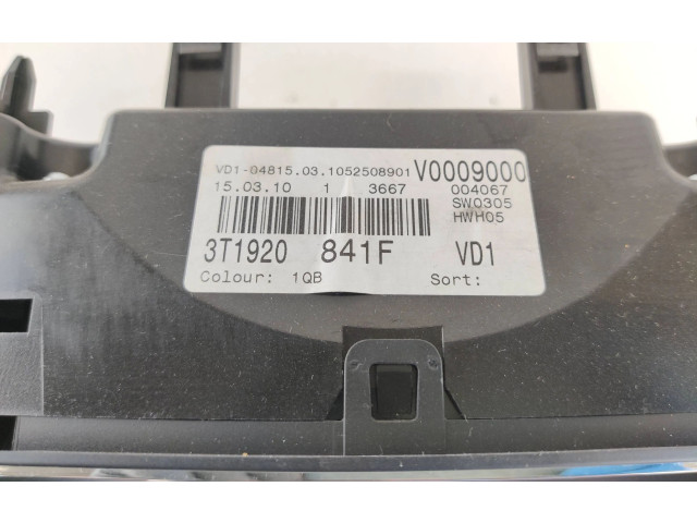 Панель приборов 3T1920841F   Skoda Superb B6 (3T)       