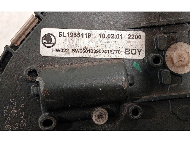 Моторчик дворников     Skoda Yeti (5L)