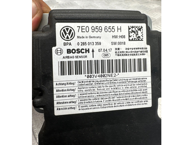 Блок подушек безопасности 7E0959655H, 0285013359 Volkswagen Transporter - Caravelle T6