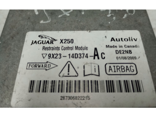 Блок подушек безопасности 9X2314D374AC Jaguar XF X250