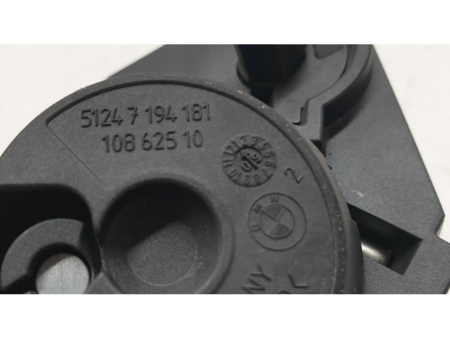 Zámek zadních dveří 51247194181, 10862510 BMW 7 F01 F02 F03 F04 2009