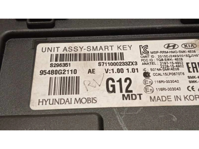 Блок управления 95480G2110   Hyundai Ioniq