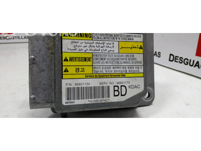 Блок подушек безопасности 96801134, 96801174 Chevrolet Matiz