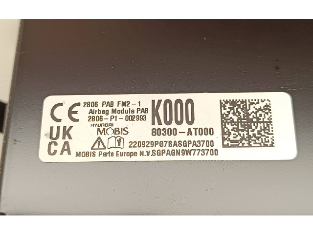 Подушка безопасности пассажира 80300AT000, 2806P1002993   KIA Niro