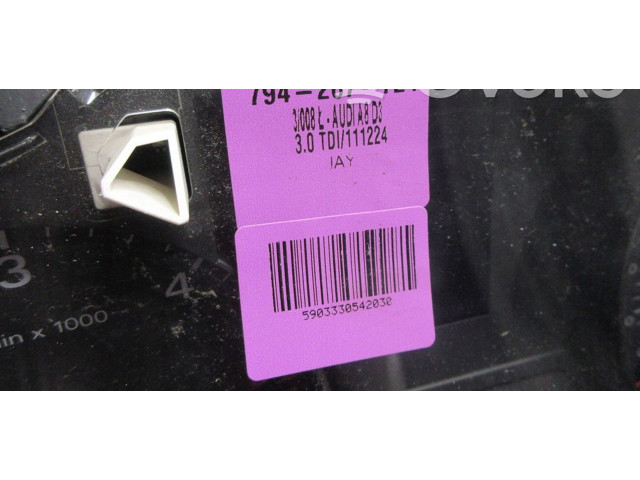 Přístrojová deska Audi A8 S8 D3 4E 2006 4E0920950P