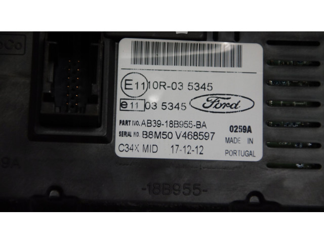 Дисплей AB39-18B955-BA Ford Ranger