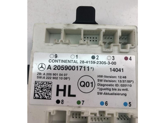 Zpětné zrcátko Mercedes-Benz C AMG W205 2015 A2059001711, FR1099