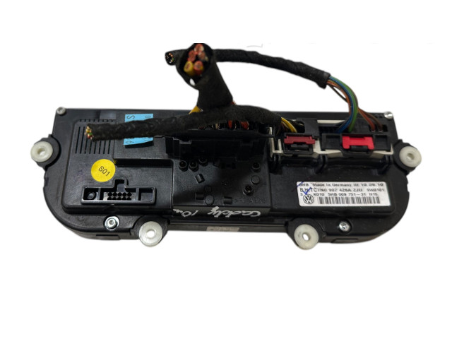 Блок управления климат-контролем 7N0907426A, 5HB00975131   Volkswagen Caddy