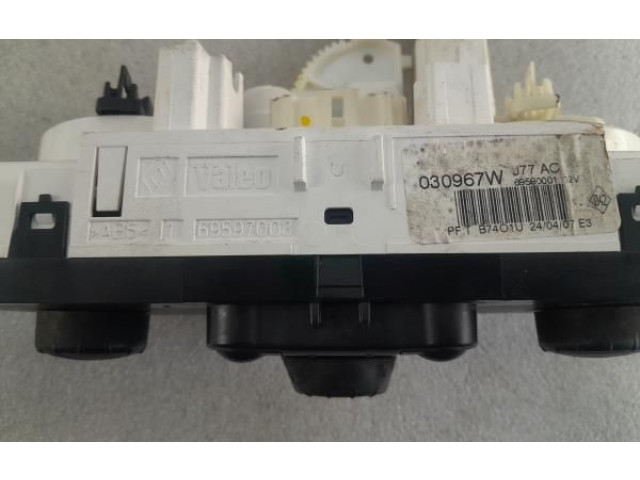 Блок управления климат-контролем 69597003 Renault Clio III