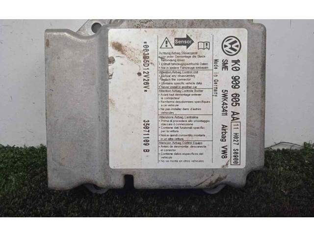 Блок подушек безопасности SIEMENS Skoda Octavia Mk2 (1Z)