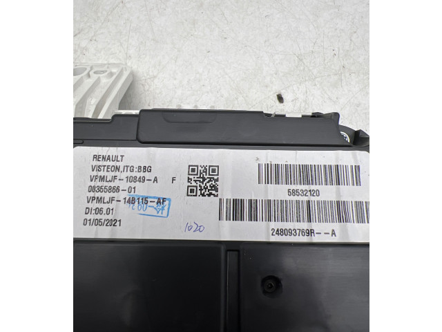 Панель приборов 248093769R, 58532120 Dacia Spring