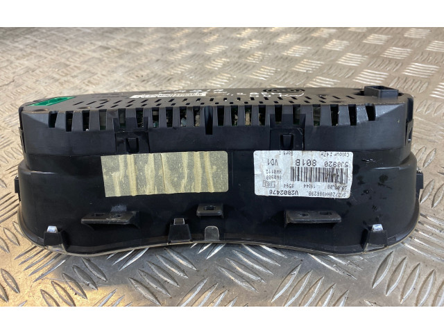 Панель приборов 5J0920801B, V2802476 Skoda Fabia Mk2 (5J)