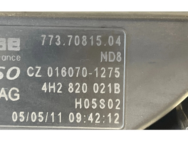 Вентилятор печки 4H2820021B Audi A7 S7 4G