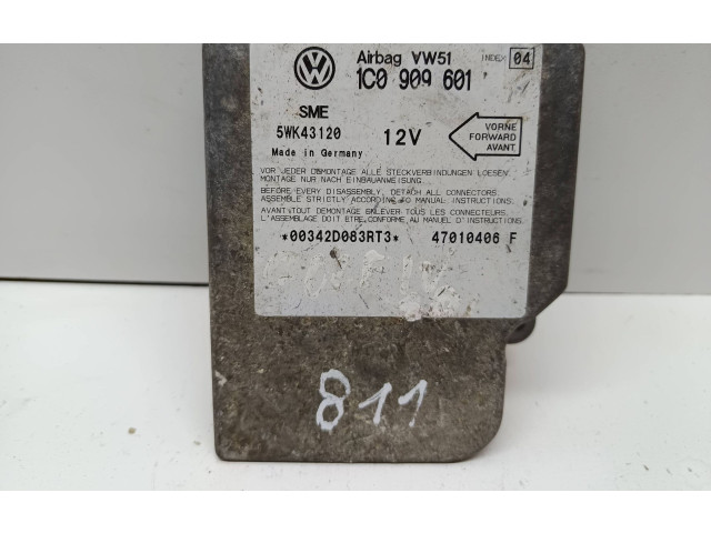 Блок подушек безопасности 1C0909601, 47010406F   Skoda Octavia Mk2 (1Z)