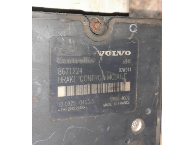 Блок АБС 8671224, 10092504033   Volvo  XC90  2003 - 2006 года