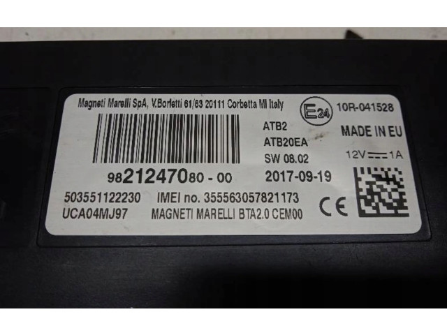 Блок комфорта 9821247080 Citroen C4 II Picasso