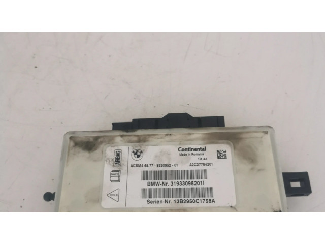 Блок подушек безопасности 9330952 BMW 3 F30 F35 F31