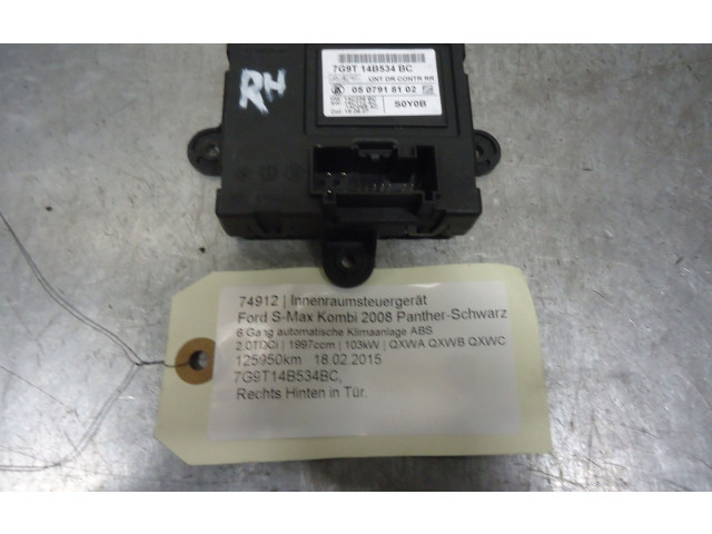 Блок управления 7G9T14B534BC, 7G9T14B534BC   Ford S-MAX