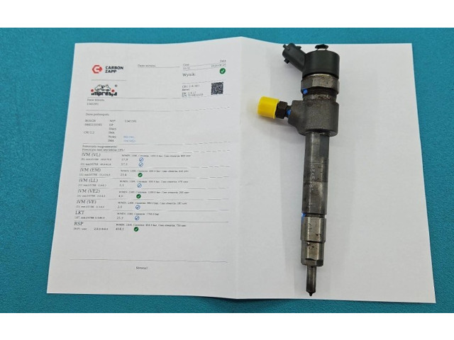 Vstřikovač 0445110165, IMPRK1345581 Opel Zafira B