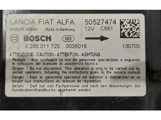 Блок подушек безопасности 50527474, 50527474 Alfa Romeo Giulietta