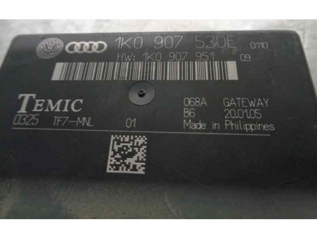 Блок комфорта 1K0907530E, 1K0907951   Skoda Octavia Mk2 (1Z)   