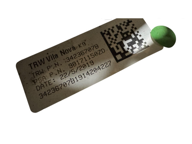 Руль Peugeot Partner III  2018 -  года 34236707B, 98171150ZD      