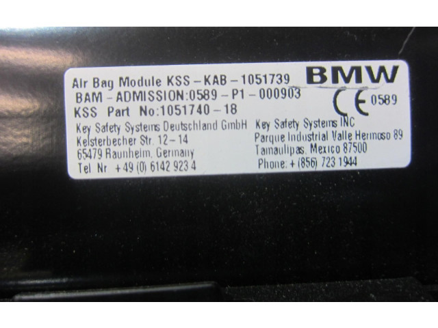 Подушка безопасности для колен 72129363844   BMW X3 G01