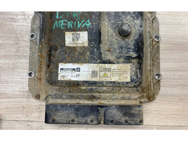 Блок управления двигателем Блок управления 98025828, 8980258287   Opel Meriva A