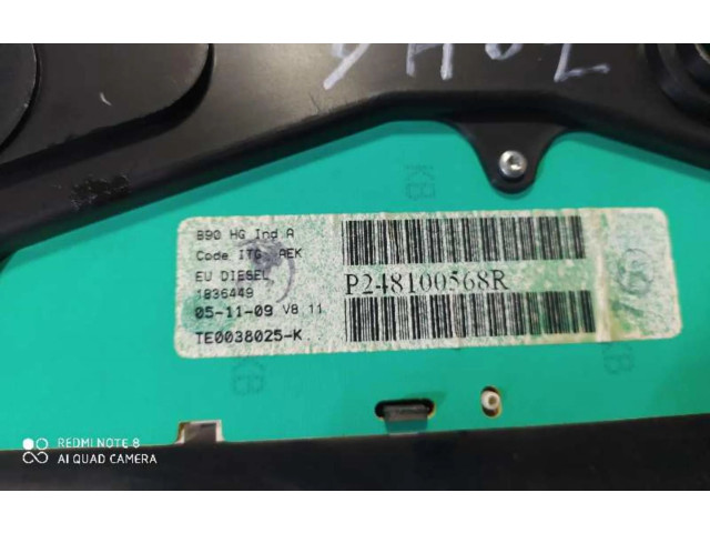 Панель приборов 248106397R   Dacia Logan I       