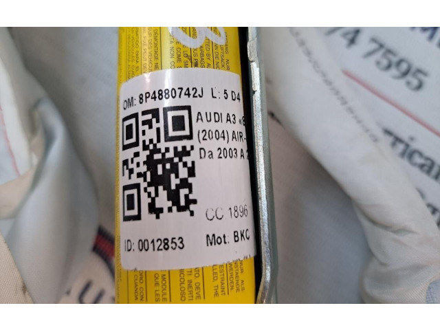Боковая подушка безопасности 8P3880741E, 8P3880741E   Audi A3 S3 8P