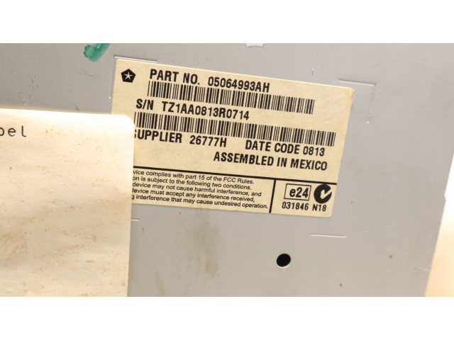 Дисплей    05064993AH   Fiat Freemont