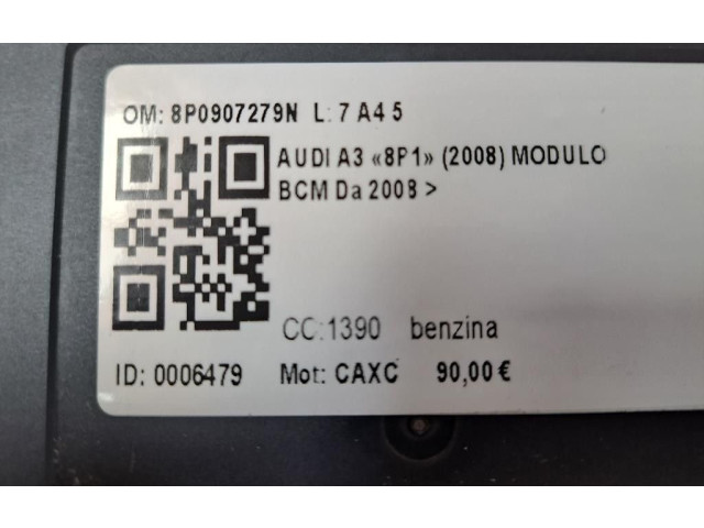 Блок управления 8P0907279N, 8P0907279N Audi A3 S3 8P