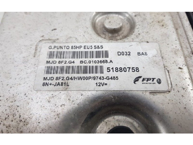 Řídící jednotka 51880758, 51880758 Fiat Punto (199) 2011