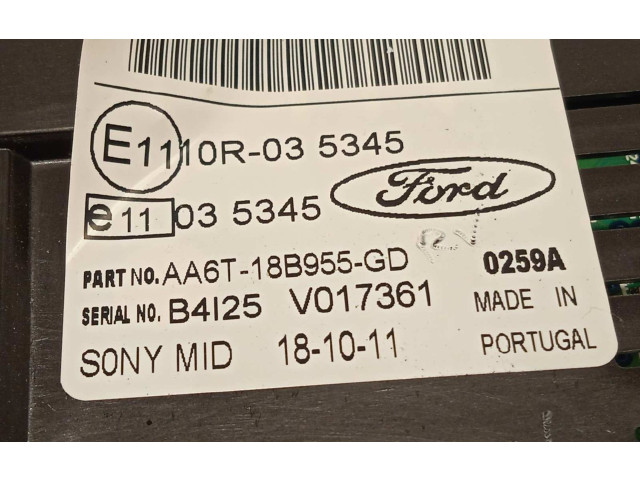 Дисплей AA6T18B955GD Ford Fiesta