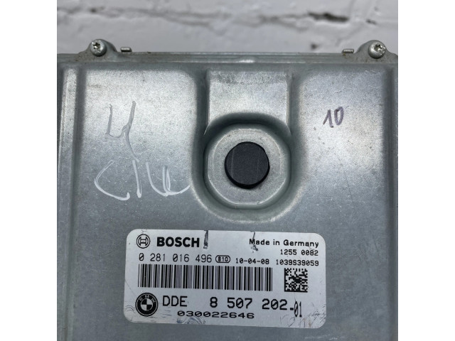 Řídící jednotka 8507202, 0281016496 BMW 3 E90 E91 2009