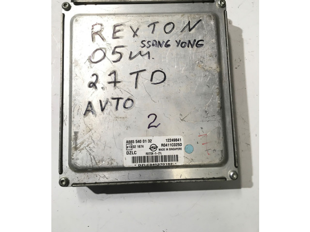 Комплект блоков управления A6655400132, 12249841 SsangYong Rexton