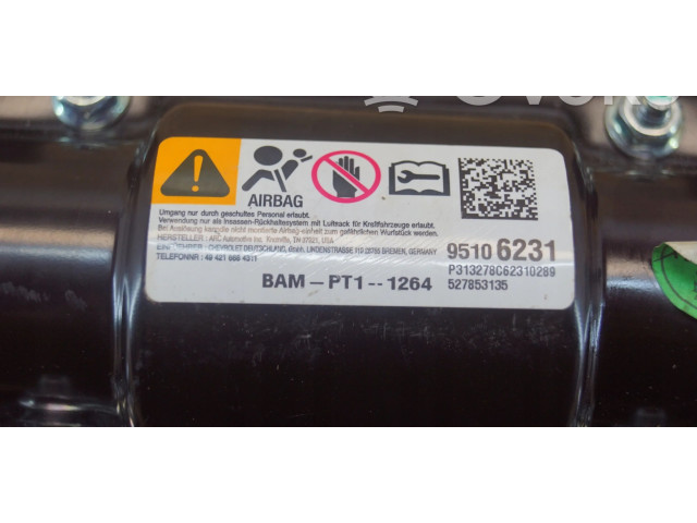 Подушка безопасности пассажира 95106231   Vauxhall Mokka