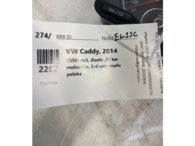 Панель приборов 2K0920866C, VDD02401 Volkswagen Caddy