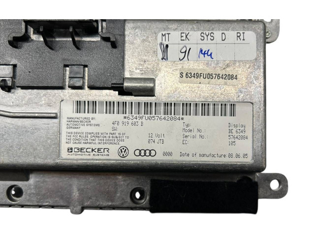 Дисплей 4F0919603B Audi A6 S6 C6 4F