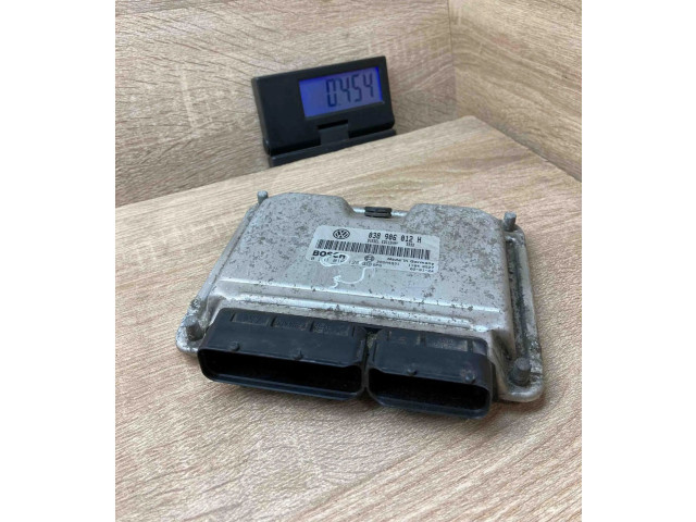 Блок управления двигателем Блок управления 038906012H, 0281010129   Skoda Octavia Mk1 (1U)