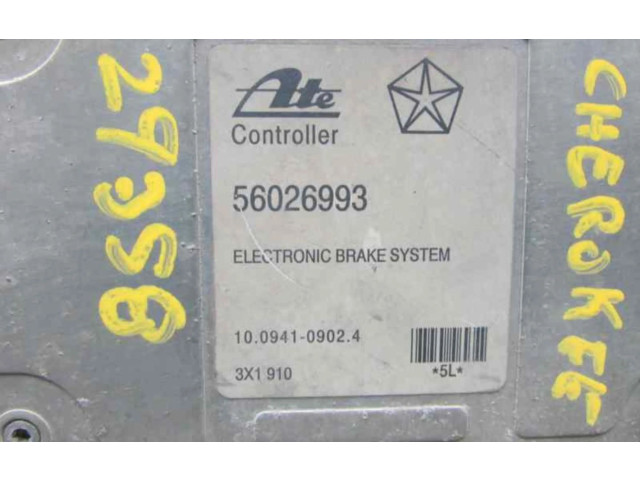 Блок управления АБС 56026993   Jeep Grand Cherokee