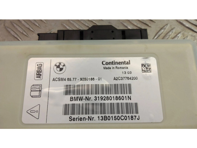 Блок подушек безопасности 9280186   BMW X3 F25