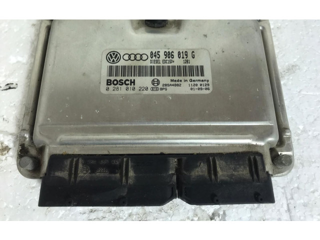 Блок управления двигателя 045906019G, 0281010220 Audi A2