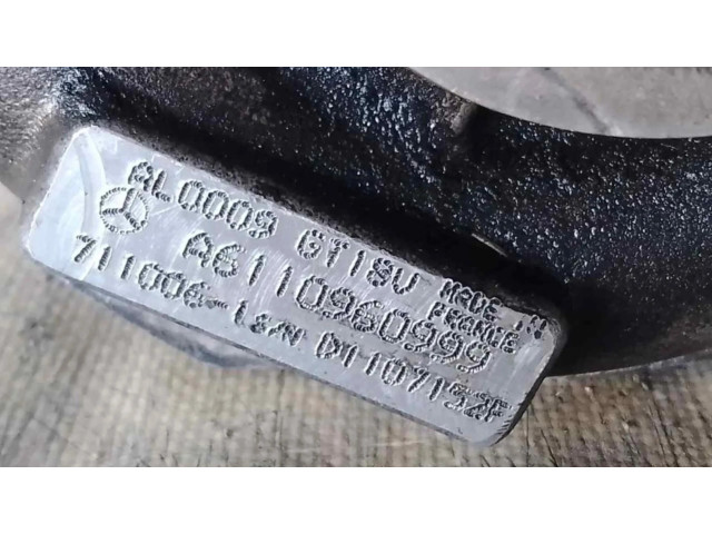 Turbodmychadlo Турбина A6110960999, TURBOCOMPRESOR Mercedes-Benz C W203 2.1