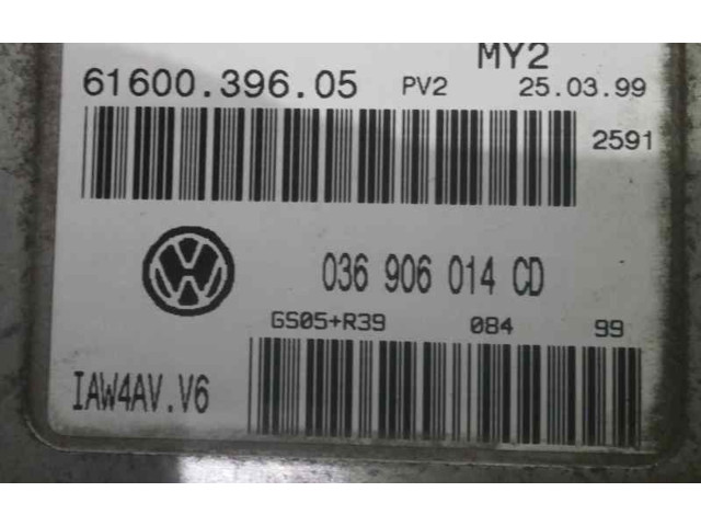 Блок управления двигателя 036906014CD, 6160039605   Volkswagen Lupo